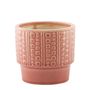 Hortus Warwick Dimple Pot - Pink - Dia24 x H22.5cm
