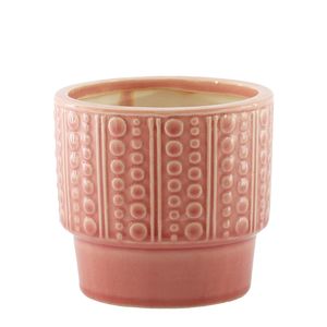 Hortus Warwick Dimple Pot - Pink - Dia24 x H22.5cm