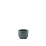 Hortus Cairo Ceramic Pot - Glossy Grey - Dia8 x H7cm