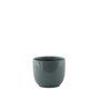 Hortus Cairo Ceramic Pot - Glossy Grey - Dia12 x H10cm
