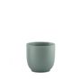 Hortus Cairo Ceramic Pot - Matt Grey - Dia13 x H12cm