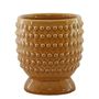 Hortus Hobart Footed Pot -Yellow - Dia25 x H30cm