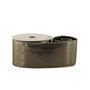 Dk Gold Metallic Ribbon - Wired Edge - 63mm x 10yds