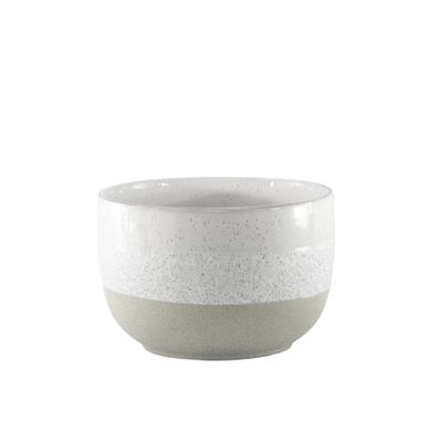 Hortus Bordeaux Stoneware Pot  - Grey - Dia 21 x H14cm
