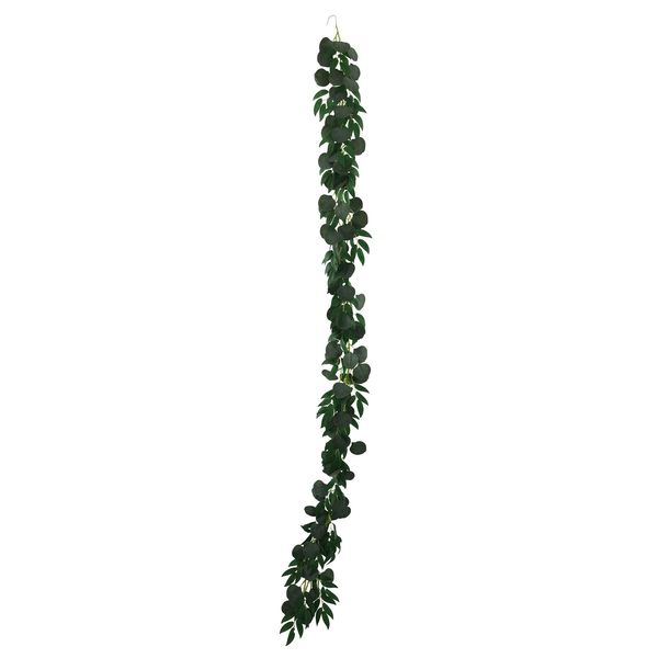 Essential Eucalyptus Willow Garland - Green - 190cm