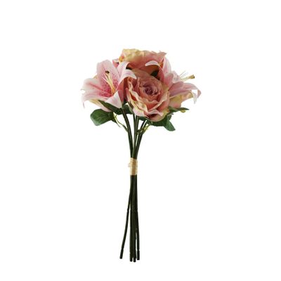 Essential Lily Mix Bouquet - Vintage Pink