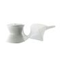 Silver Crinkle Ribbon  - Wired Edge -12cm x 5yds