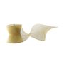 Gold Crinkle Ribbon  - Wired Edge - 12cm x 5yds
