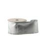 Metallic Silver  Ribbon - Wired Edge  -  63mm x 10yds