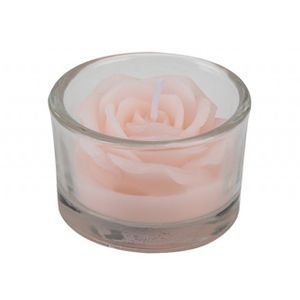 Scented Rose Candle in Glass