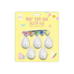 Pack of 5 Paint Your Own Egg Decoration	