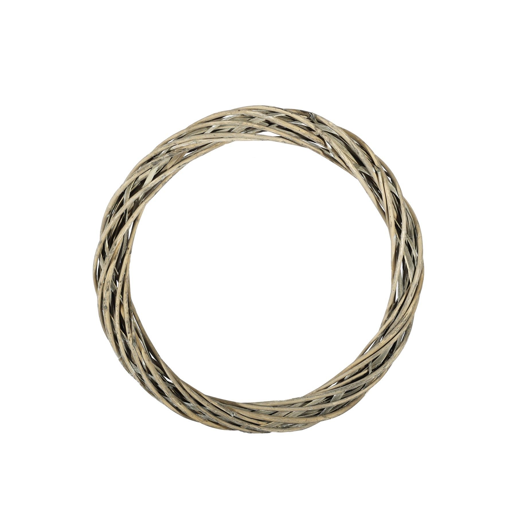 Unpeeled Willow Ring Grey White Wash (40x5cm)