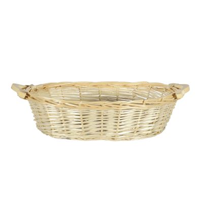 Willow Oval Tray w/handles