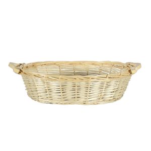 Willow Oval Tray w/handles