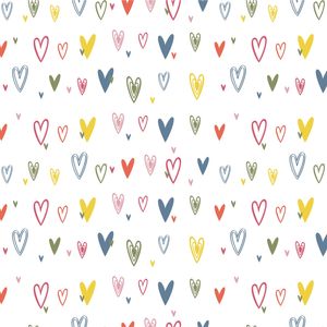 Colourful Hearts Film - 80cm x100m