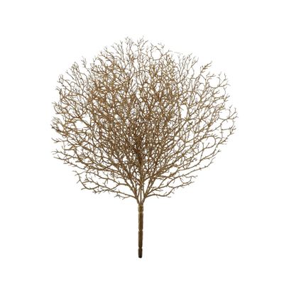 Coral Bush - Gold - 34cm