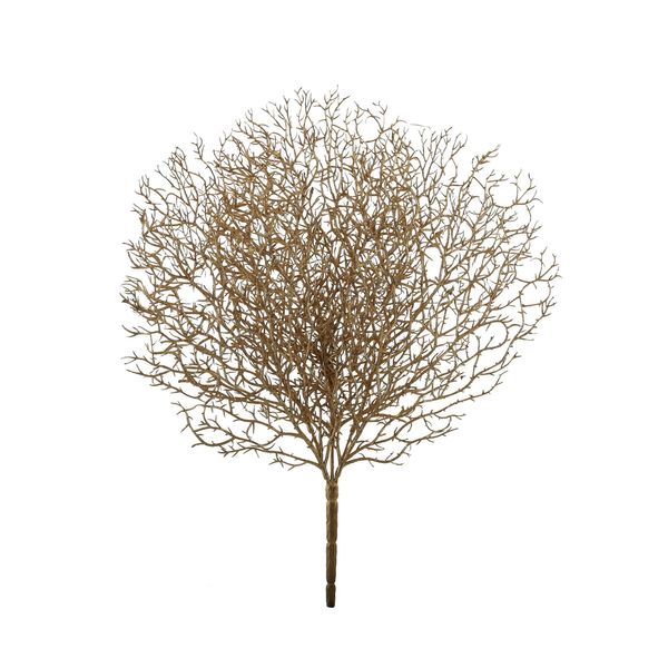 Coral Bush - Gold - 34cm