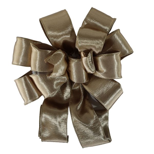 Gold Ready Made Bow - Dia29 x L72cm 