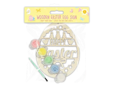 Paint Your Own Wooden Easter Sign	