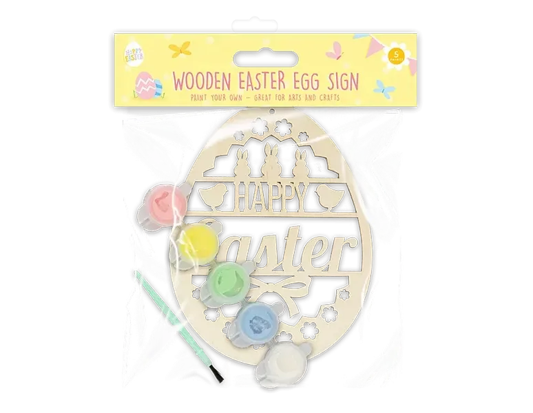 Paint Your Own Wooden Easter Sign	