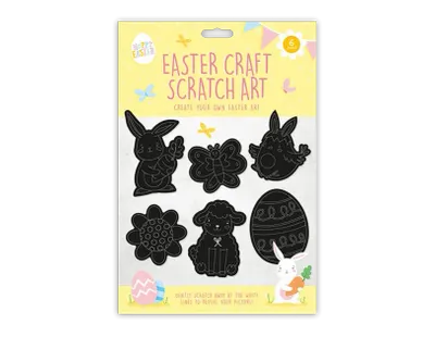 Easter Craft Scratch Art	