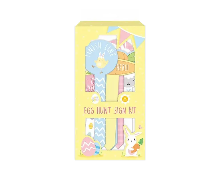 Easter Egg Hunt Sign Kit