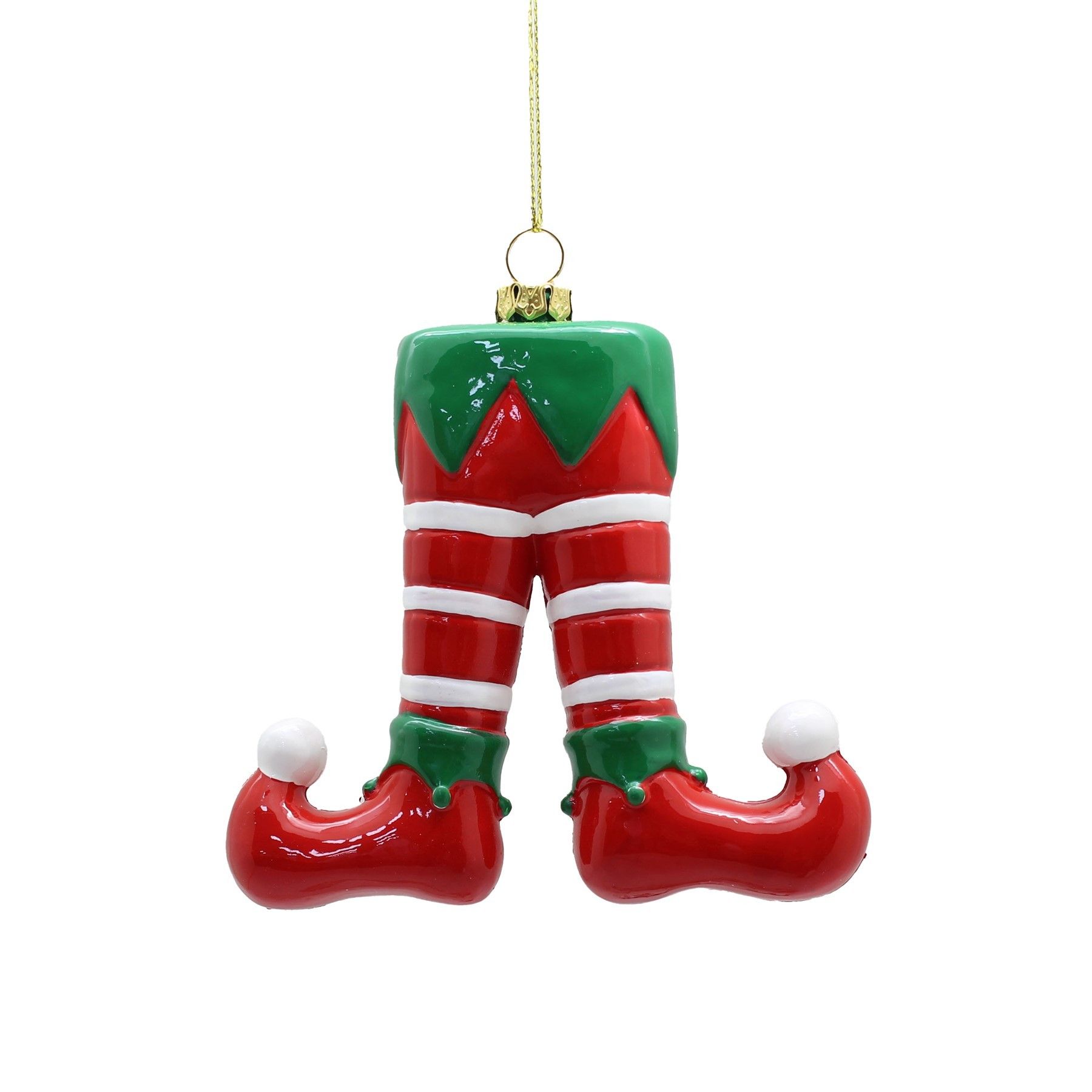 Elf Stocking Ornament - 11cm