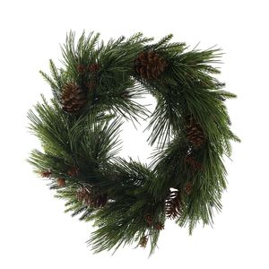 Pine Wreath - PVC Base - 60cm
