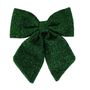 Green Metallic Bow - Dia 22cm