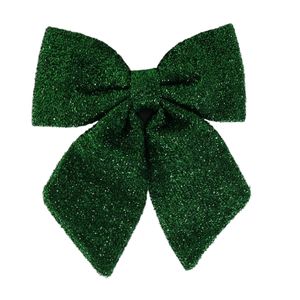 Green Metallic Bow - Dia 22cm