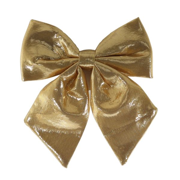 Gold Satin Bow - Dia 22cm