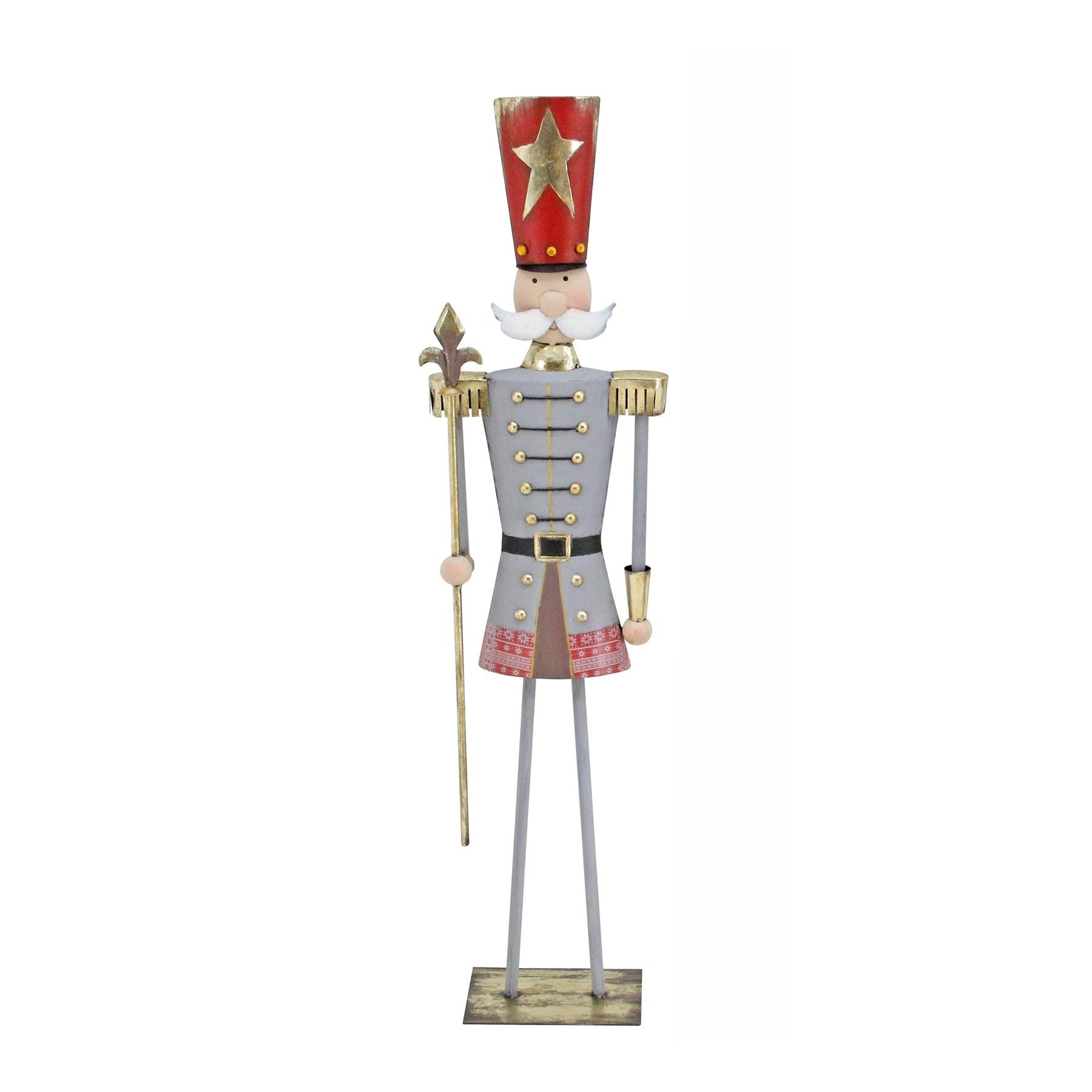 Christmas Metal Soldier - 92cm