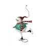 Christmas Metal Skating Snowman - 57cm