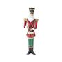 Christmas Metal Soldier Drumming - Red - 35cm