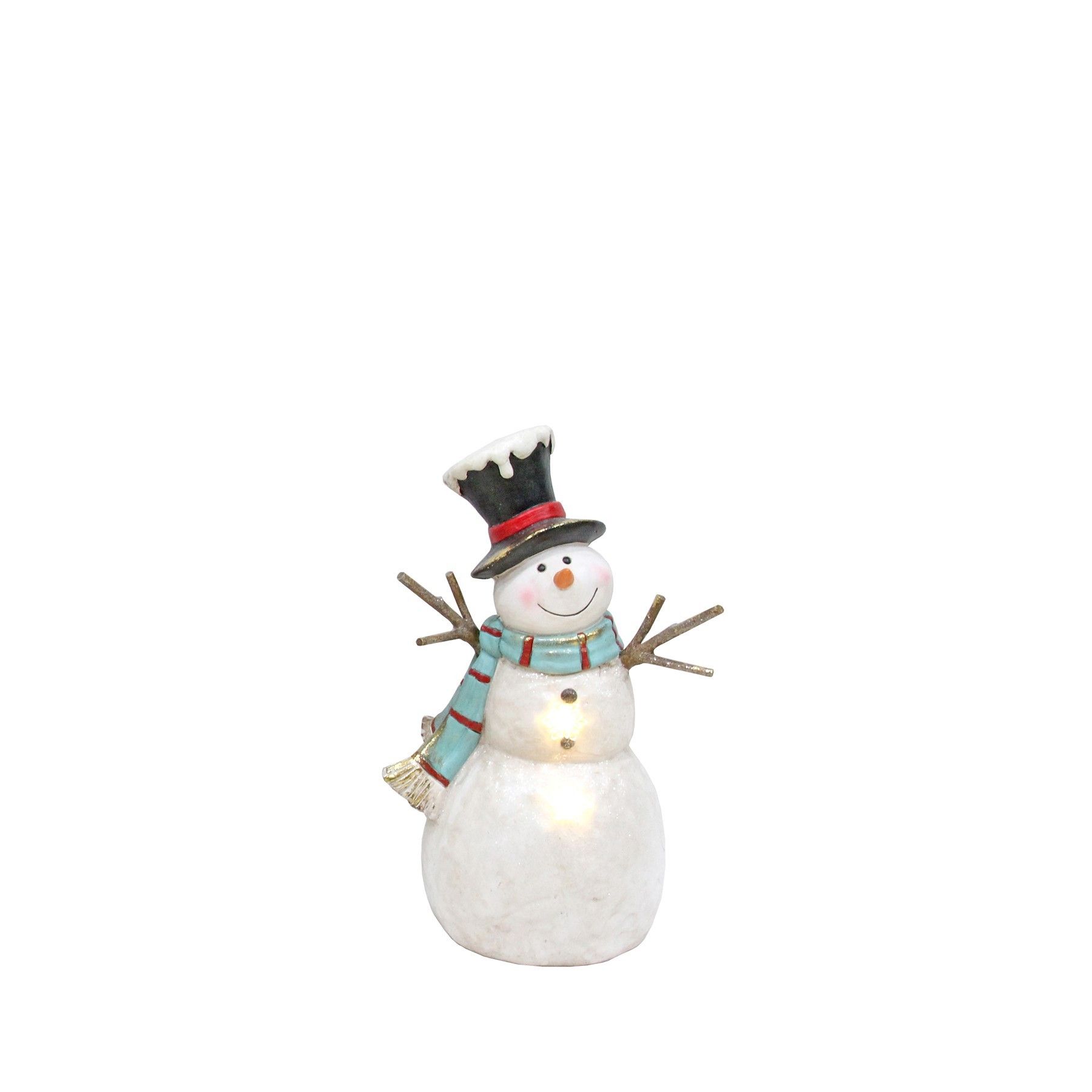 Snowman with Blue Scarf - 58cm