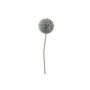 Glitter / Tinsel Ball Pick - Silver - 20cm
