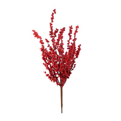 Berry Spray - Red - 48cm