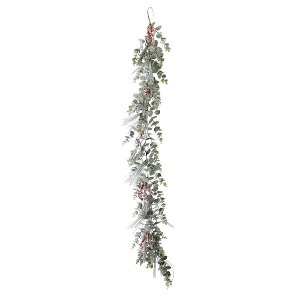 Snowy Eucalyptus & Berry Garland - 183cm