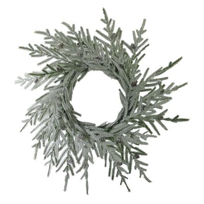 Snowy Pine wreath - 68cm
