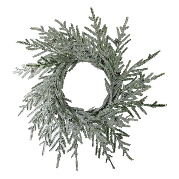 Snowy Pine wreath - 68cm