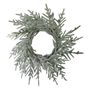 Snowy Pine wreath - 68cm