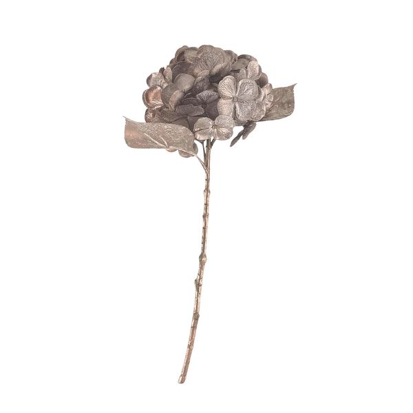 Hydrangea - Metallic Brown - 48cm