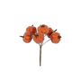 Pumpkin Bunch x 6  - Orange - 27cm
