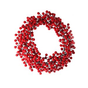 Berry Wreath - Red - 35cm