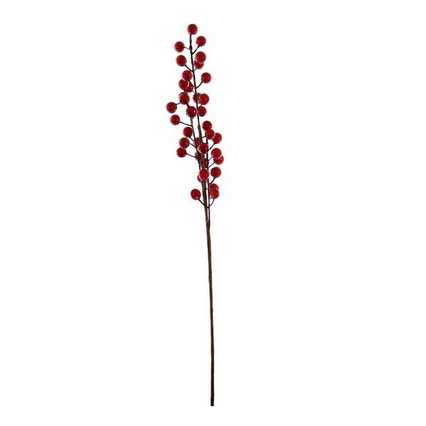 Berry Stem - Red - 55cm
