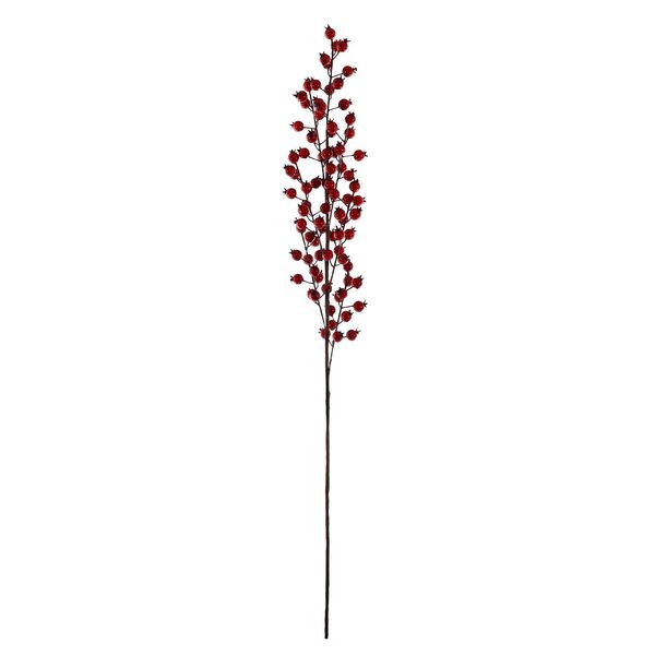 Mini Rose Hip Stem - Red - 86cm