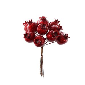 Shiny Haw Apple x 12 Pick - Red - 12cm