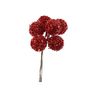 Sparkly Berry Ball Pick - Red - 13cm
