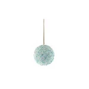 Sparkle Bauble - 8cm - Blue