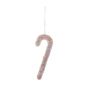 Sparkle Candy Cane - H19cm - Pink